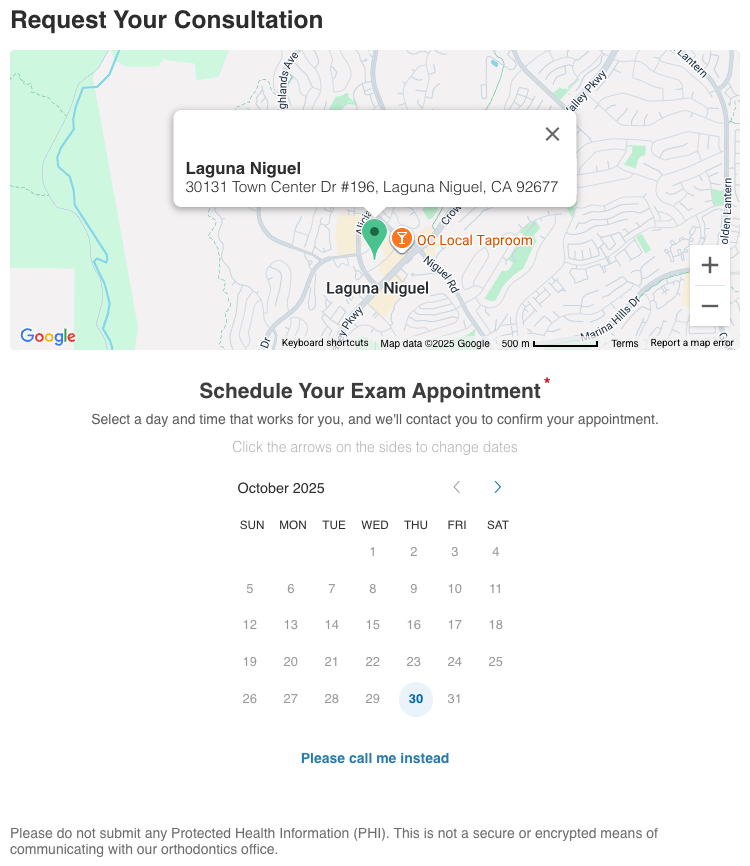 Show Default Location on Map